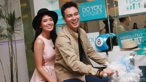 Ehm... Asyiknya Pica Priscilla Dibonceng Baim Wong