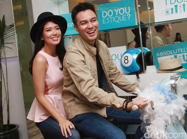 Ehm... Asyiknya Pica Priscilla Dibonceng Baim Wong