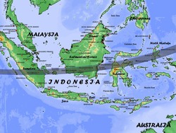 Selama 115 Tahun, Cuma 10 Kali Gerhana Matahari Total di Indonesia
