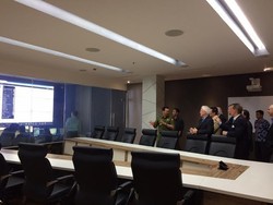 Ahok Ajak Tamu dari AS Kunjungi Ruang Jakarta Smart City