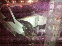 Mobil Tabrak Pemotor di Pasar Gembrong, Lalin Tersendat