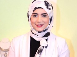 Tutorial Hijab dengan Kerudung Motif yang Cocok untuk ke Kantor