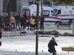 Ledakan Dekat Hagia Sophia Istanbul, Beberapa Potongan Tubuh Tergeletak