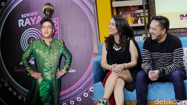 Rambut Spektakuler Nassar, Feby Febiola dan Franky Happy Jelang Nikah