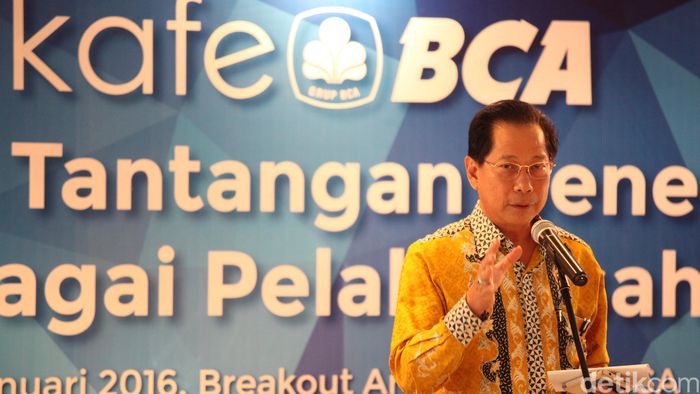 Presiden Direktur BCA Jahja Setiaatmadja/Foto: Ari Saputra