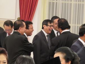 Begini Keakraban Parpol Pendukung Pemerintah di Istana