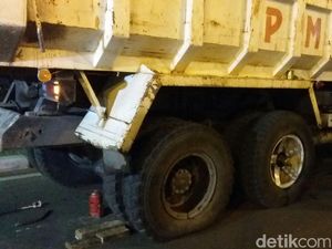 Ban Truk Meletus, Polisi Tetap Sisir Lokasi Gedung Jaya: Kondisi Aman!