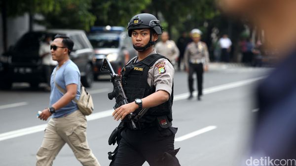 Lokasi Ledakan Thamrin Dijaga Ketat