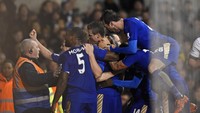 Skor 1-0 bertahan hingga laga usai dan Leicester kini punya 43 poin, sama dengan milik Arsenal yang ada di puncak klasemen, namun kalah selisih gol. Sementara itu, Spurs tetap di posisi keempat dengan 36 poin. Reuters/Dylan Martinez.
