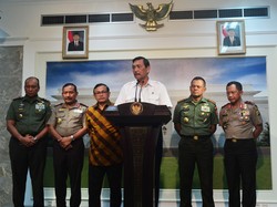 Soal Teror di Jalan Thamrin, Luhut: Jangan Ada Istilah Kami Kecolongan