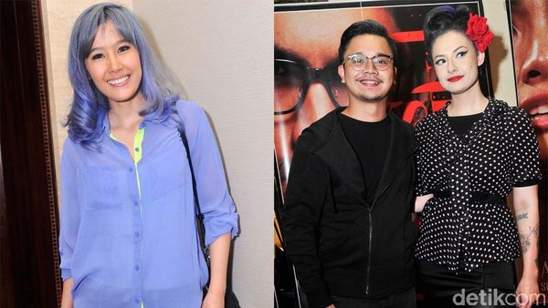 Ardina Rasti Serba Biru Keunguan, Derby Romero Gandeng Cewek Cantik