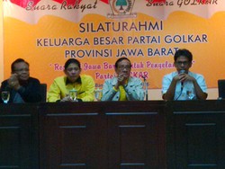 Akbar Tandjung Konsolidasi dengan Kader Beringin di Jabar