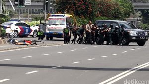 Ledakan Terjadi di Pospol Sarinah Thamrin