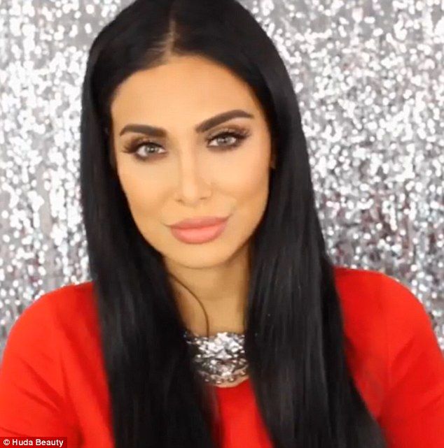 Blogger Huda Kattan, tutorial countouring