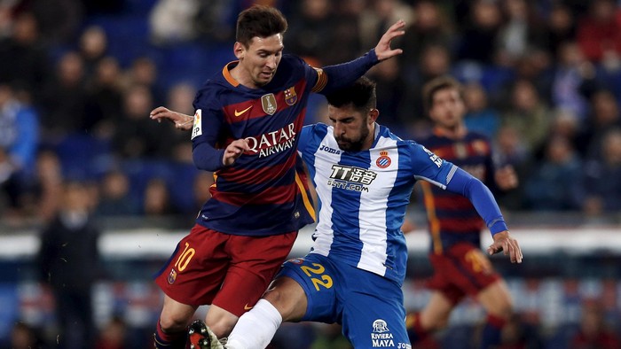 Ejek Messi Pendek, Bek Espanyol Ini Dibilang Jahat