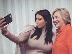 Hillary Clinton Ungkap Rahasia Selfie Kim Kardashian