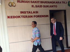 Dubes Kanada Datangi RS Polri, Cek Jenazah Korban Teror Thamrin