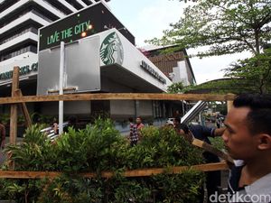 Polisi Pastikan Tak Ada Barang Pengunjung yang Tertinggal di Starbucks