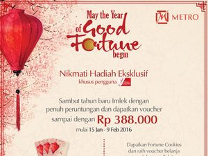 Metro Department Store Hadirkan Program Lucky Angpao