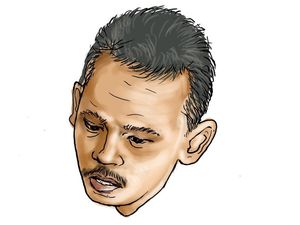 Ali Teroris Berbaju Biru Muda yang Berduet dengan Afif Serang Polisi