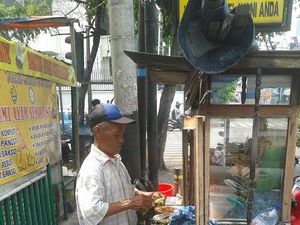 Dibincangkan di Media Sosial, Jamal Tukang Sate: Polisi Nguber-uber Orang pada Nonton