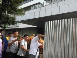 Masih Olah TKP, Karyawan di Menara Cakrawala Belum Bisa Masuk Kantor