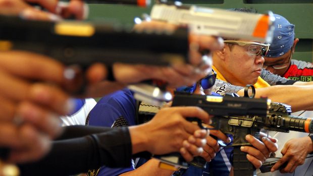 Ilustrasi airsoft gun.