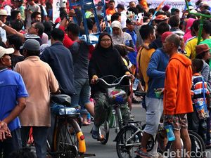 Suasana Car Free Day Pasca Bom Thamrin