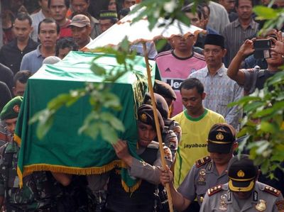 Rico Korban Teror Thamrin Dimakamkan