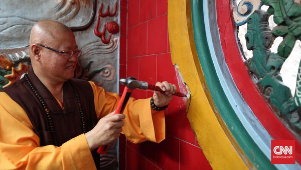 Wihara Dharma Bhakti Petak Sembilan Direnovasi