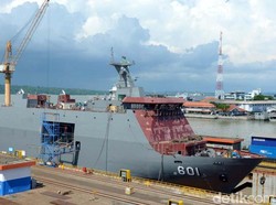 Kapal Perang Buatan Surabaya Diminati Nigeria