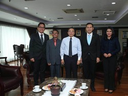 Audiensi Ketua MPR dan Junior Chamber International ( JCI )