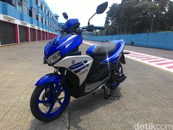 Bedah Skutik Sporty Yamaha Aerox
