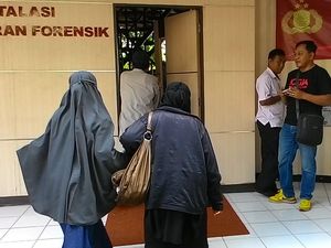 Keluarga M Ali Datangi RS Polri Untuk Tes DNA