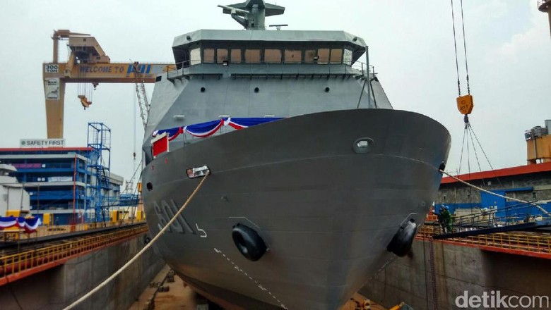 Dua Kapal Perang Buatan Surabaya Dijual Rp 1,1 Triliun ke Filipina