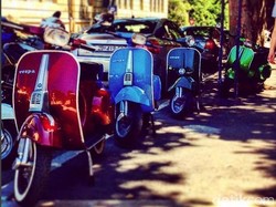 Walikota Genoa Larang Vespa Tua Melintas, 20 Ribu Skuteris Marah