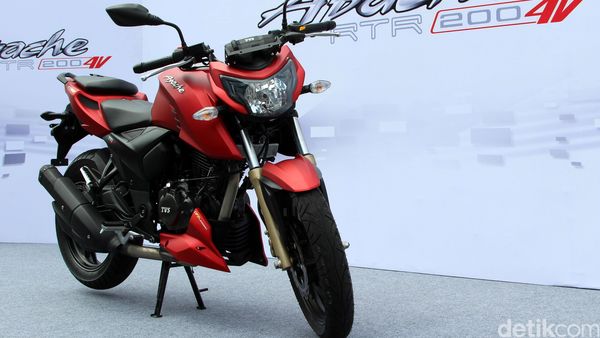 TVS Luncurkan Apache RTR 200 4V