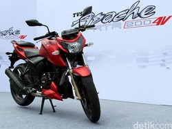 TVS Targetkan Bisa Jual 200 Motor di Jakarta Fair