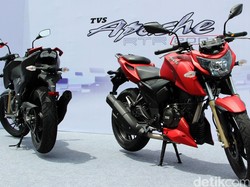 TVS Yakin Lego 1.000 Apache RTR 200 Tiap Bulannya