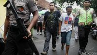 Operasi di Berlan, Polisi Tangkap Sejumlah Orang