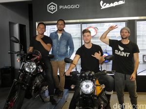 6 Bikers Siap Jelajahi Lombok-Bali dengan Moto Guzzi