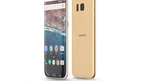 Konsep S7 Edge dengan 3 Sisi Melengkung