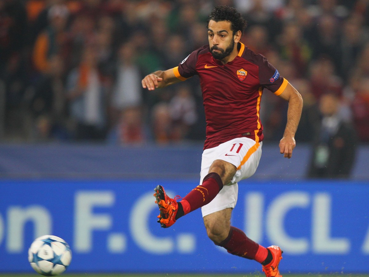 Mohamed Salah saat masih berseragam AS Roma (Getty Images Sport/Paolo Bruno)