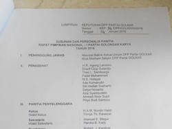 Dijadikan Panitia Rapimnas Kubu Ical, Agung dkk: Itu Pencatutan!
