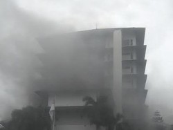 Kampus IBII Kwik Kian Gie di Sunter Terbakar