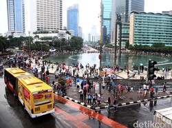 Penduduk Jakarta Banyak yang Mudik, Car Free Day Bundaran HI Ditiadakan
