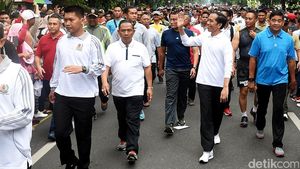 Jokowi Hadiri Car Free Day di Solo