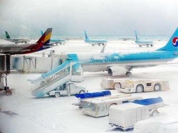 3 Hari Ditutup karena Salju Hebat, Bandara Jeju Korsel Dibuka Kembali