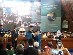 Pidato Ilmiah Gelar Honoris Causa di ITB, SBY Cerita tentang Film Alien