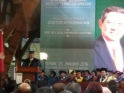 Bukan Lagi Presiden, SBY Sebut Gelar dari ITB Tanpa Beban dan Cemooh